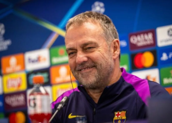 Pelatih Barcelona, Hans-Dieter "Hansi" Flick. (FC Barcelona)