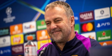 Pelatih Barcelona, Hans-Dieter "Hansi" Flick. (FC Barcelona)