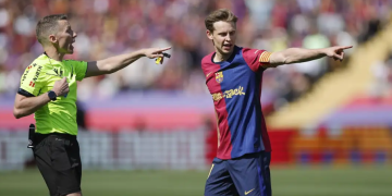 Frenkie de Jong. (EPA)