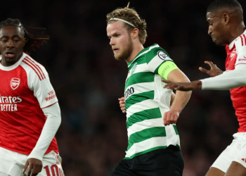 Kapten Sporting Portugal, Morten Hjulmand. (Gettyimages)