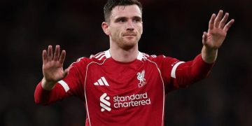 Andy Robertson. (Getty Images/MB Media)