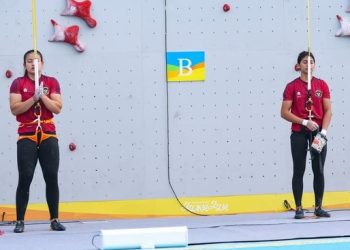 Desak Made Rita Kusuma Dewi/Kadek Adi Asih raih medali emas Asian Beach Games 2026. (Dok. @fpti_official)