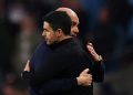 Mikel Arteta balas pernyataan Pep Guardiola jika Man City kalah maka peluang juaranya habis. (Action Images via Reuters/Matthew Childs)