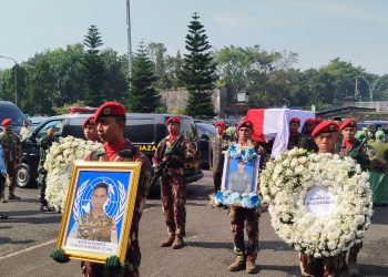 pemakaman TNI gugur Lebanon