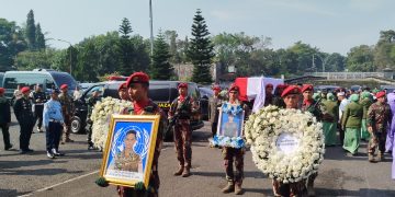 pemakaman TNI gugur Lebanon