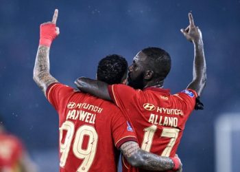 Persija Jakarta menang atas Persis Solo dan kini mendekati Persib serta Borneo. (ANTARA FOTO/BAYU PRATAMA S)