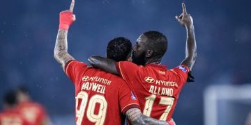 Persija Jakarta menang atas Persis Solo dan kini mendekati Persib serta Borneo. (ANTARA FOTO/BAYU PRATAMA S)