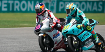 Veda Ega Pratama finis keenam di Moto3 Spanyol 2026. (Foto: Dok. Honda Team Asia)