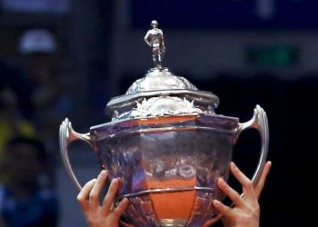 China resmi menjadi juara Thomas Cup 2026 setelah mengalahkan Prancis 3-1 di final. Simak rekap pertandingan dan sejarah baru tim Prancis di sini. (AP)